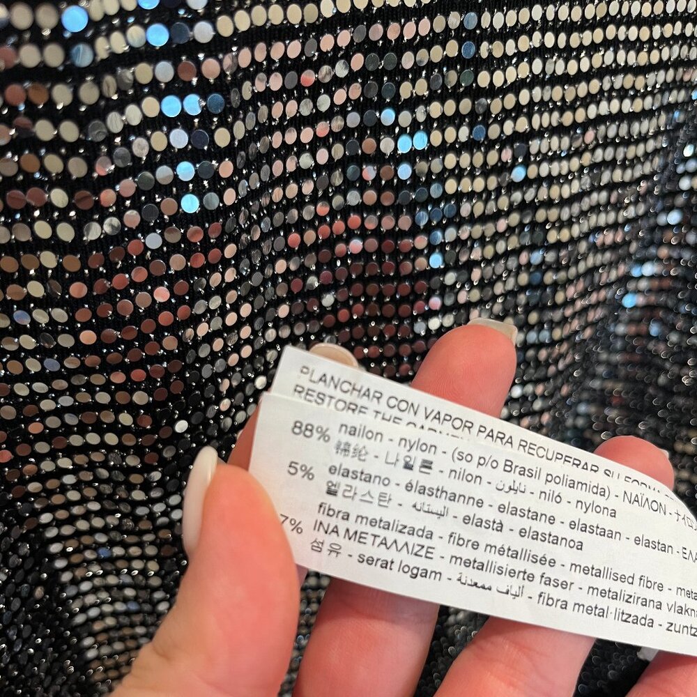 Zara Sequin Skirt Size S - Picture 9 of 9